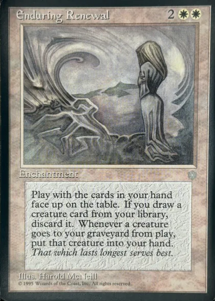 front of card