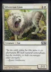 Silvercoat Lion front