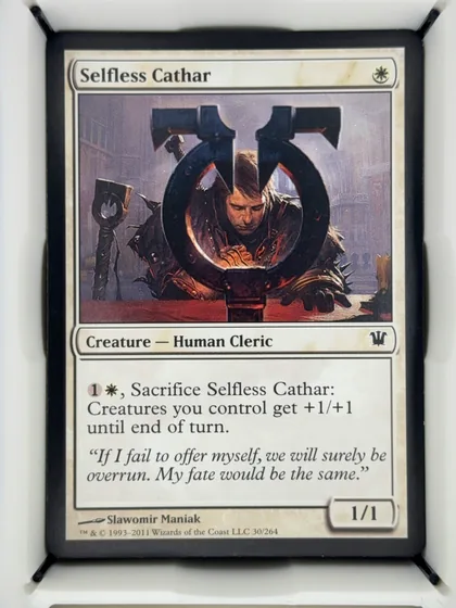 Selfless Cathar front