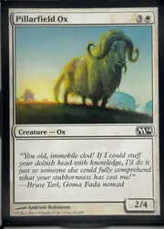 Pillarfield Ox front