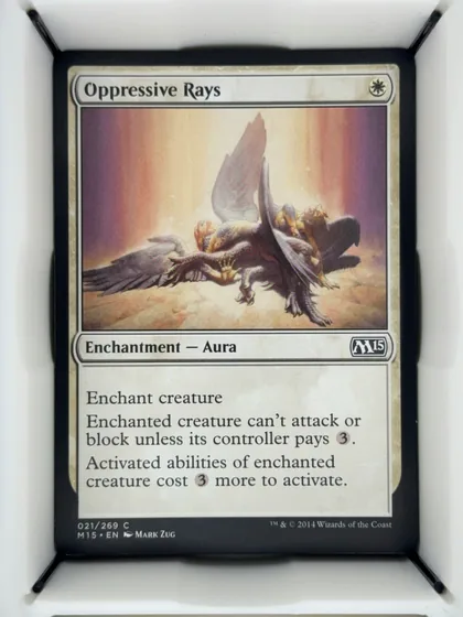 front of card