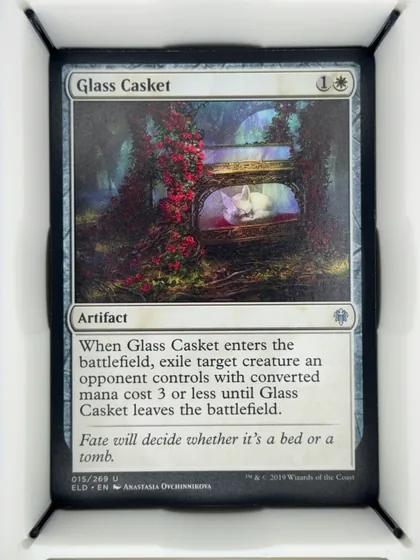 front of card