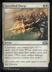 Sanctified Charge front