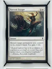 Narrow Escape front
