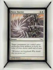 Razor Barrier front