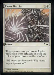 Razor Barrier front