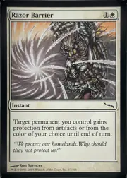Razor Barrier front