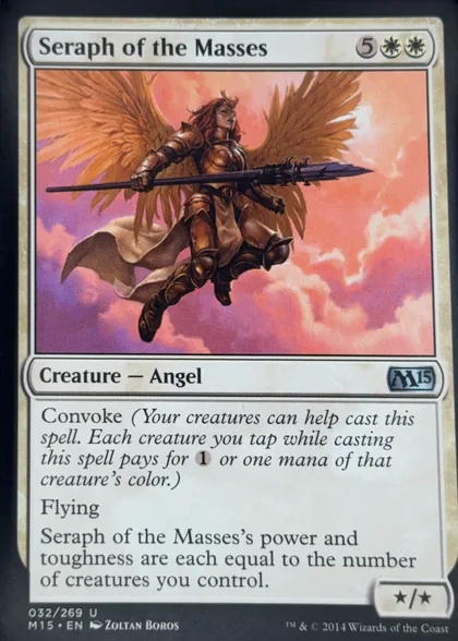 Seraph of the Masses front