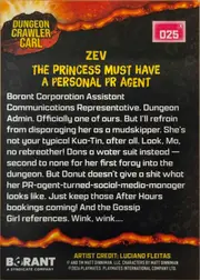 Zev back