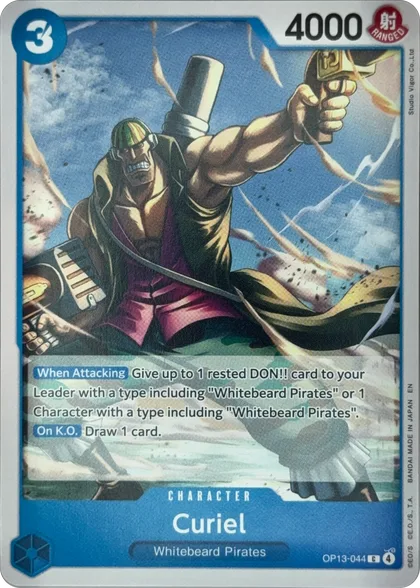 front of card