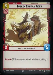 Tusken Bantha Rider front