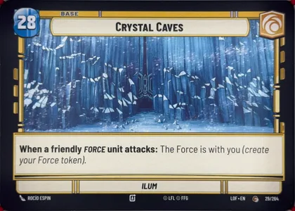front of card