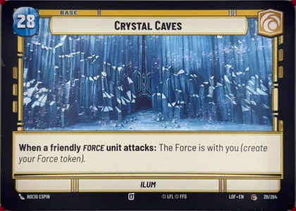 front of card