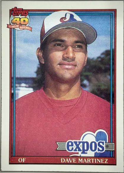 Dave Martinez front