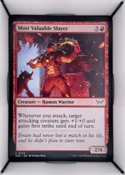 Most Valuable Slayer front