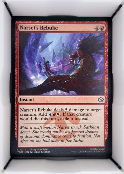 Narset's Rebuke front
