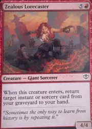 Zealous Lorecaster front