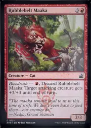 Rubblebelt Maaka front