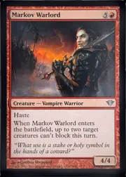 Markov Warlord front