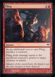 Fling front