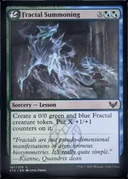 Fractal Summoning front