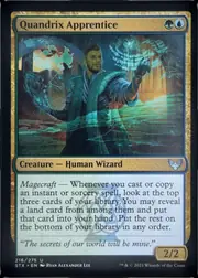 Quandrix Apprentice front