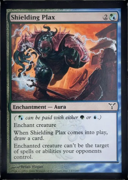 front of card