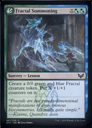 Fractal Summoning front