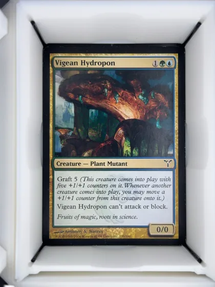 front of card