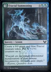 Fractal Summoning front
