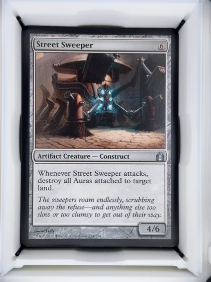 front of card