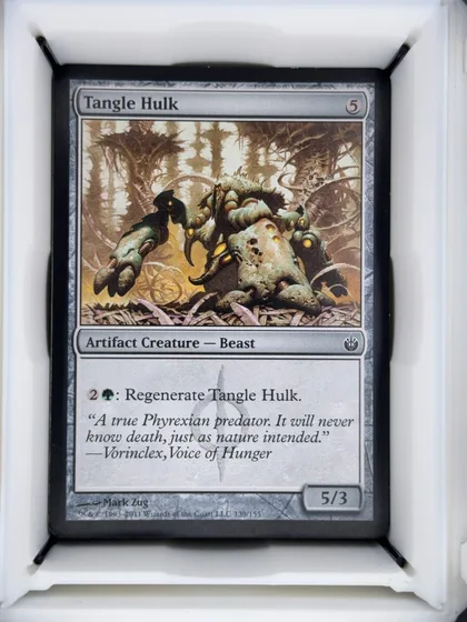 front of card