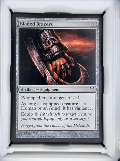 front of card