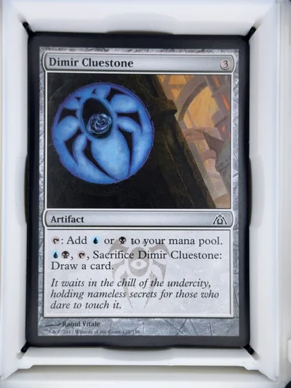 front of card