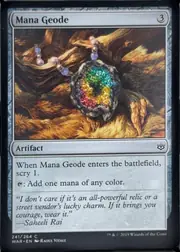 Mana Geode front
