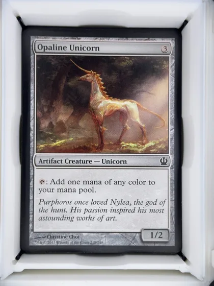 front of card