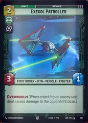 Exegol Patroller front