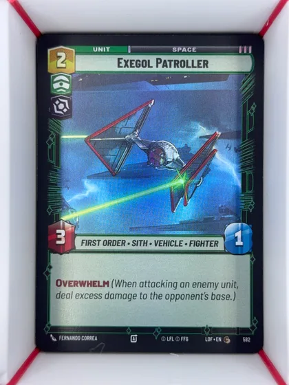 Exegol Patroller front