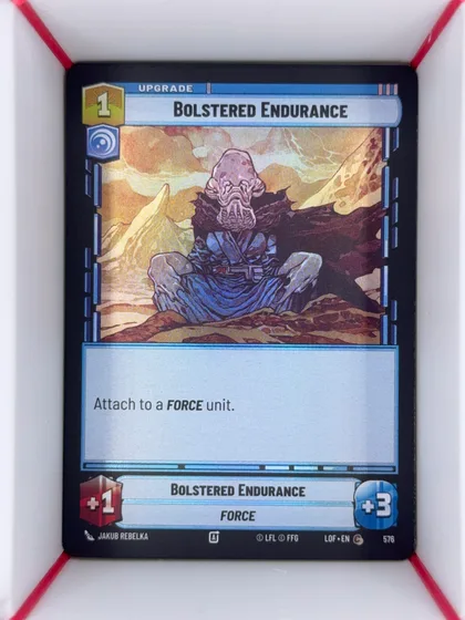 front of card