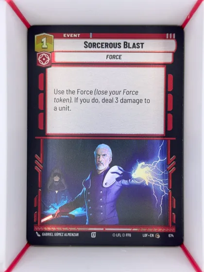 Sorcerous Blast front