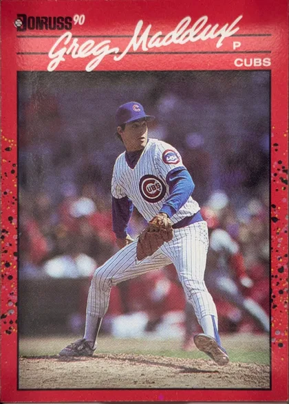 front of card